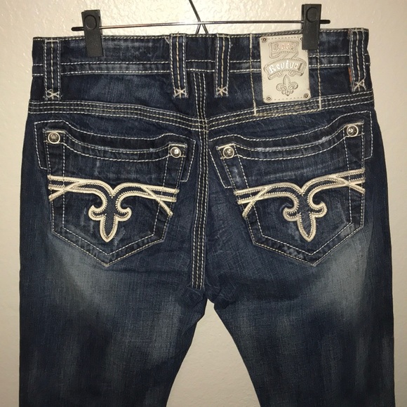 Rock Revival Other - Rock Revival Patrik Bootcut Distressed Jeans 32 31